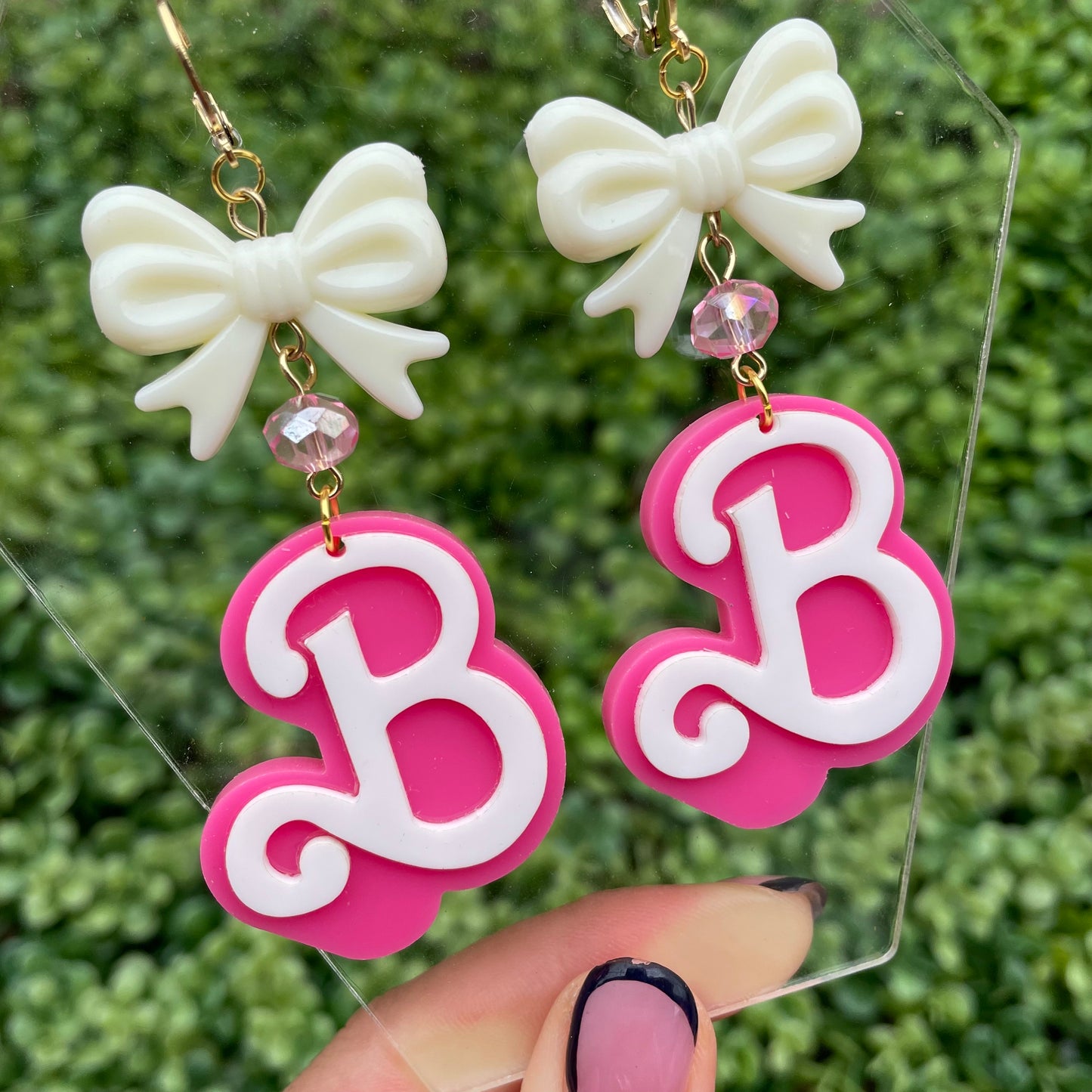 "B" Doll Earrings